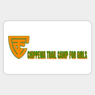 CTC Chippewa Trail Camp for Girls Sticker